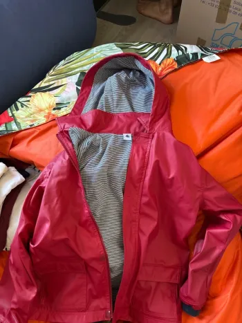Veste de pluie petit bateau