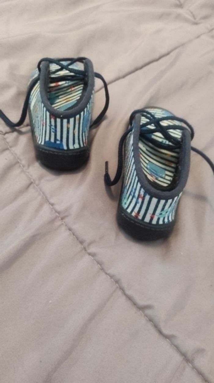 Chaussures Tooti motif mer taille 21 - photo numéro 5