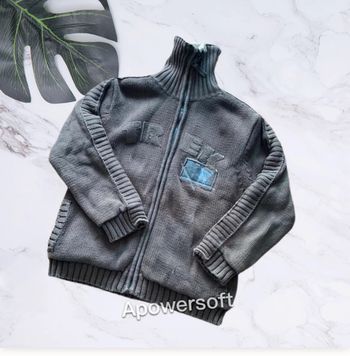 Veste d’hiver zipé en laine