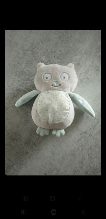 Doudou hiboux Arthur et lola