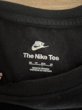 t-shirt nike noir