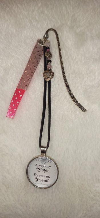 Marque page soeur " Always my sister, forever my friend "