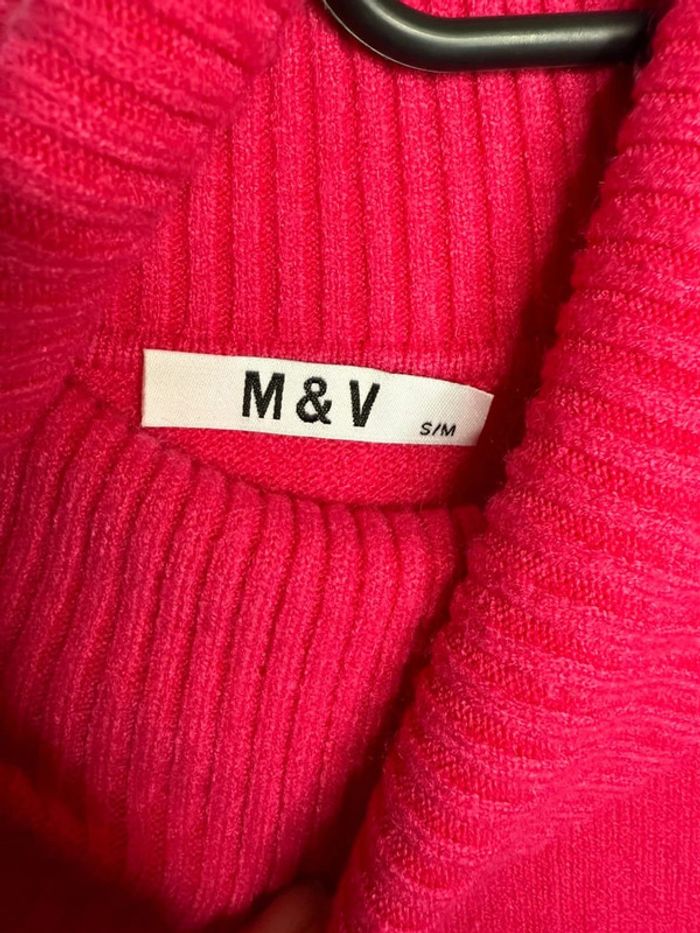 🌺 magnifique pull-robe Rose / M&V -T/M 🌺 - photo numéro 5