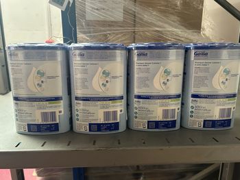 4 boîtes de Gallia 1er âge 