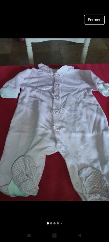 Ancien pyjama bébé e60