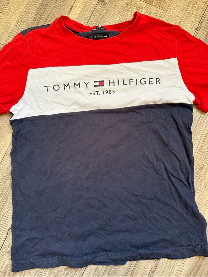 T shirt tommy Hilfiger garçon 12/13 ans - photo numéro 2
