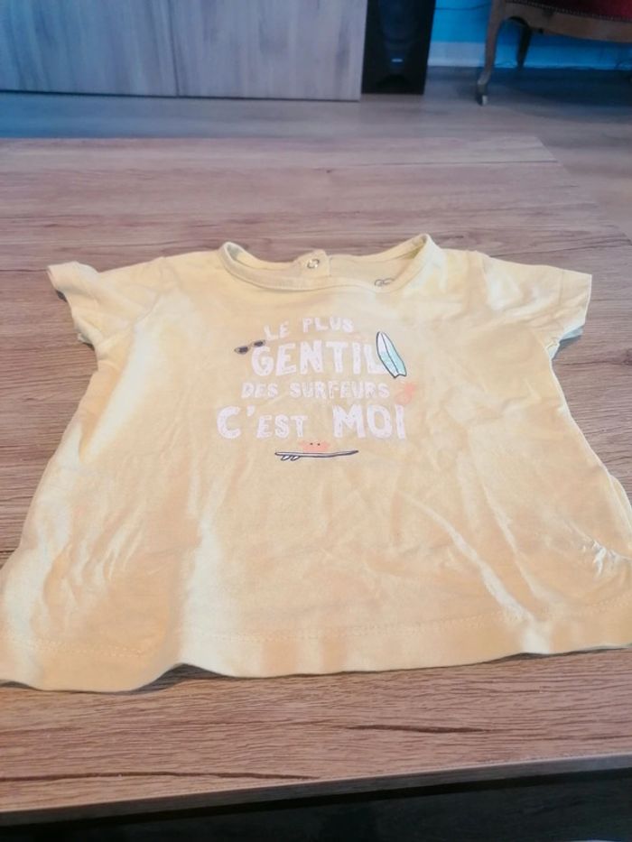 Tee shirt mots d'enfants
