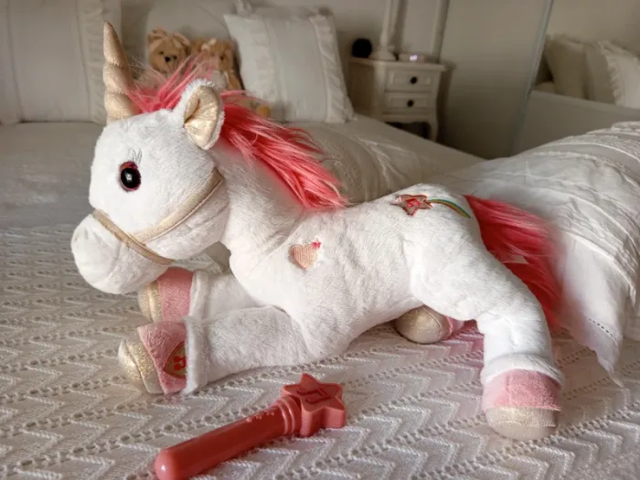 Grande peluche licorne Lica Bella interactive - photo numéro 5