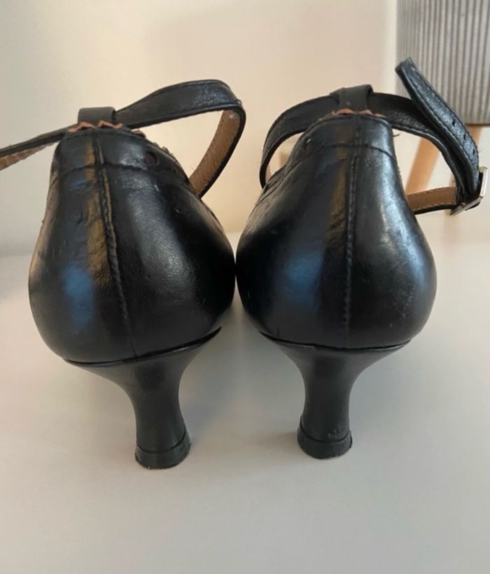 Escarpins cuir femme - photo numéro 3