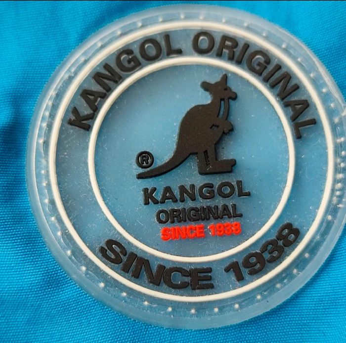 Short de bain neuf bleu taille 7/8 ans Kangol original - photo numéro 2