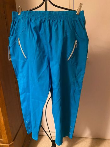 pantacourt turquoise