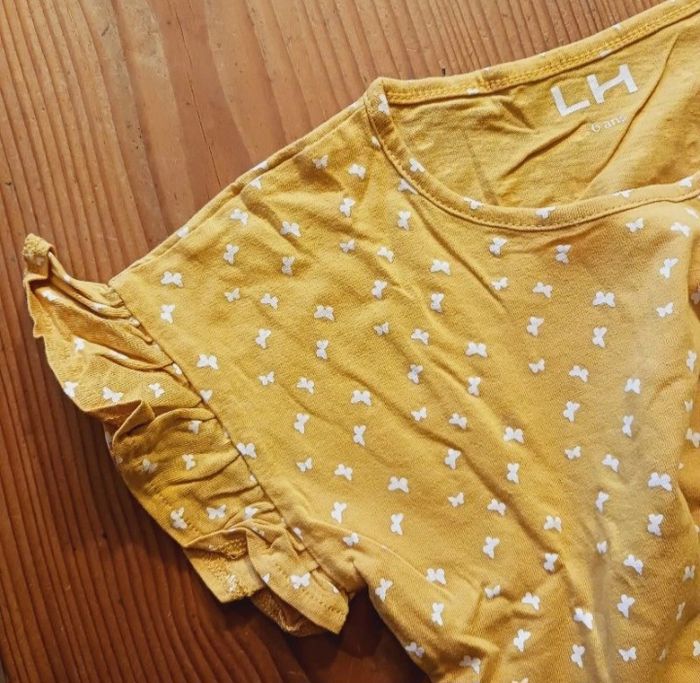 T.shirts fille - 6 ans ( 116 cm) - La Halle - photo numéro 5