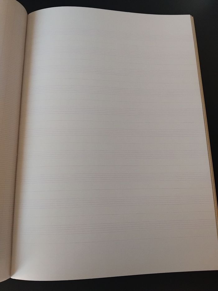 Cahier de musique 48 pages 21×29,7 - photo numéro 7