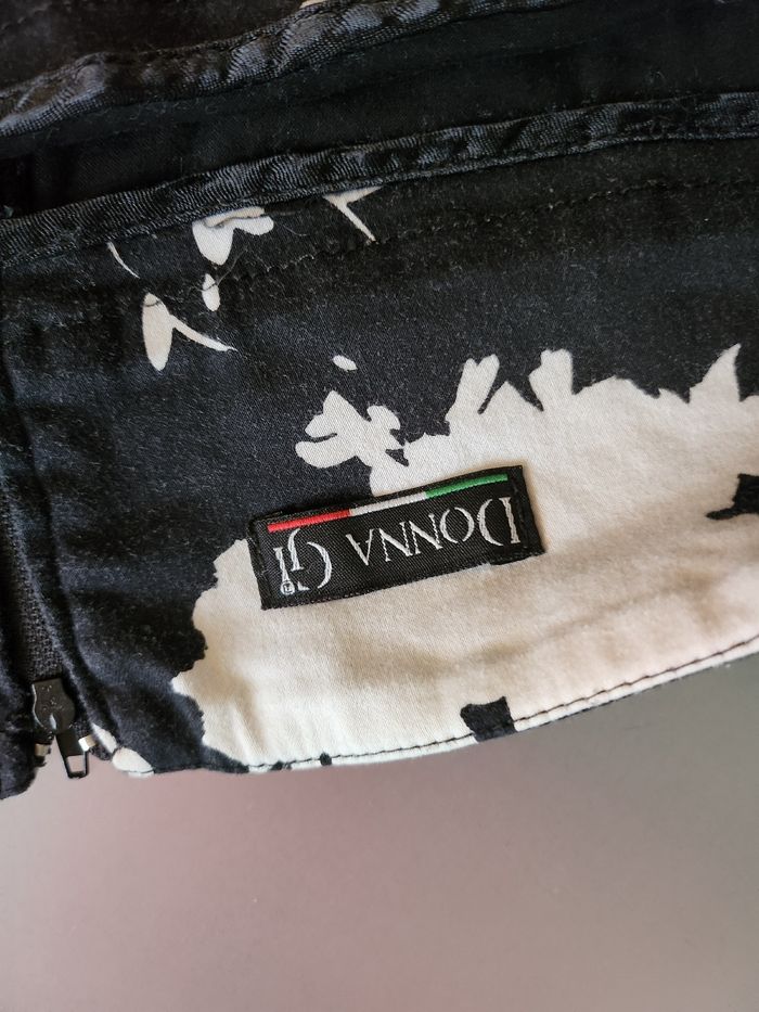 Sublime Jupe Crayon Noire et Blanche DonnaGi Taille 42 - photo numéro 4