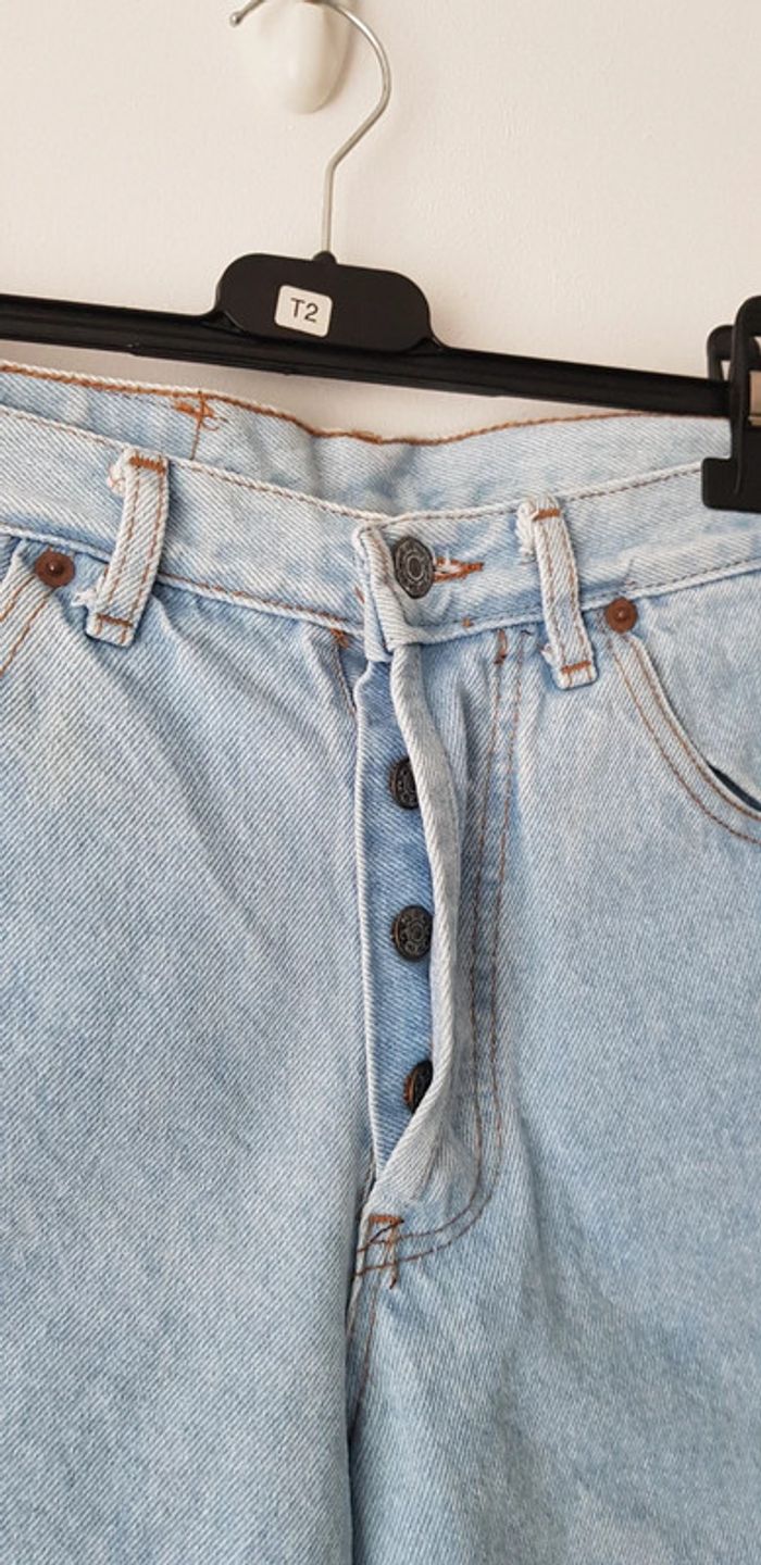Short en jean vintage femme - T. 36 - photo numéro 3