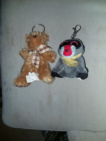 Peluches porté clés le lot