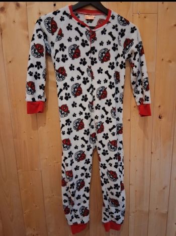Combi pyjama patpatrouille nickelodeon 8ans 5e