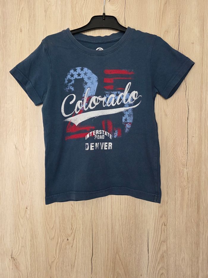 TEE-SHIRT GARÇON 👦 MOTIF COLORADO MARQUE POLOCHON BY ETIREL 4ANS