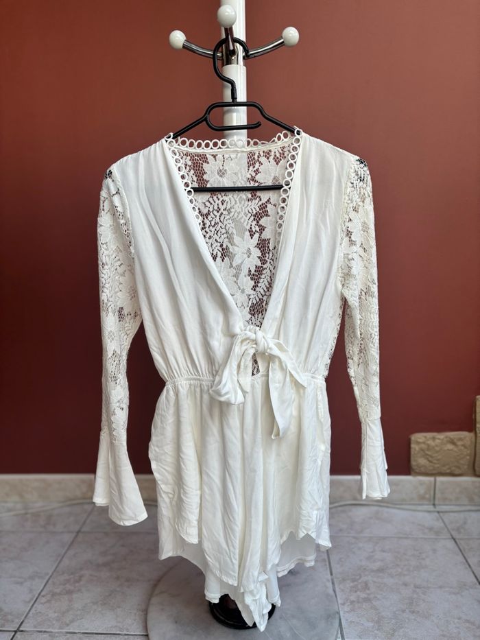 Combi short à dentelle - photo numéro 3