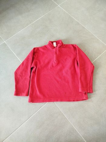 Polaire rouge