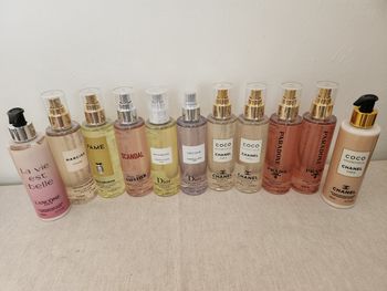 Lot de brûmes parfumées