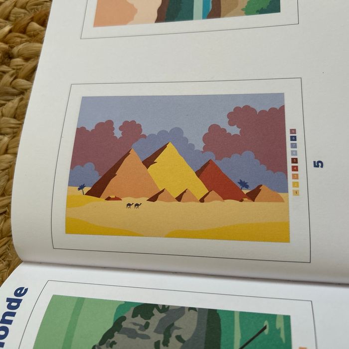 Coloriage mystère tour du monde - photo numéro 5