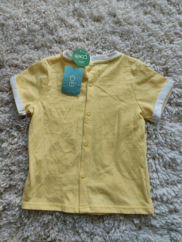 T-shirt obaibi en 6 mois, 68 cm - photo numéro 2