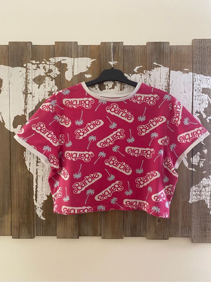 Top court Primark  Imprimé Barbie  Taille L - photo numéro 3