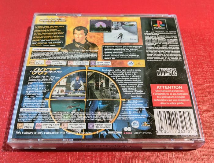 Jeu PlayStation 1 demain ne meurt jamais et le monde ne suffit pas - photo numéro 3