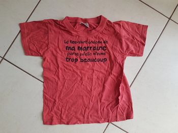T-shirt fille 7 ans