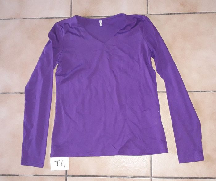 Haut manches longues femme T 4