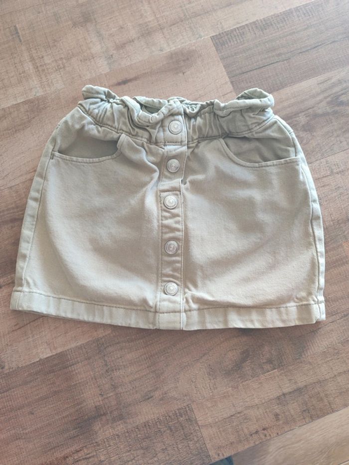 Jupe vert clair fille 6 ans