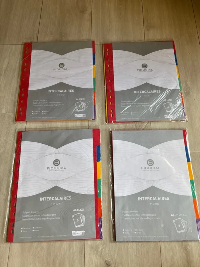 4 intercalaires