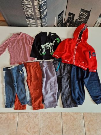 Lot de vêtements bébé garçon 18 mois