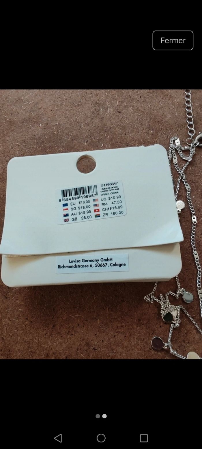 Chaîne lune - photo numéro 2