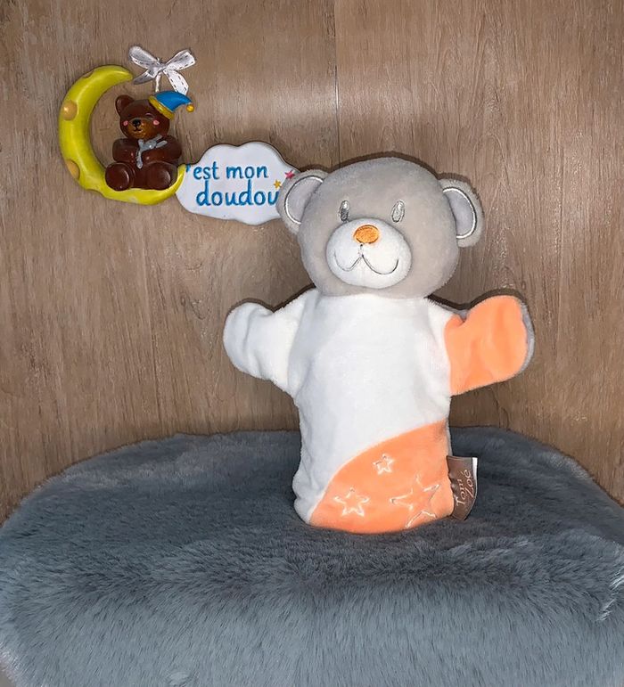 TZ14 doudou ours 🐻 tom & Zoé