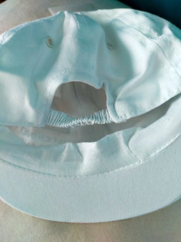 Casquette enfant blanche – C comme cerf-volant – 48 cm - photo numéro 3