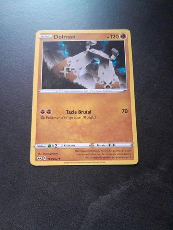 Carte Pokémon Dolman 114/202