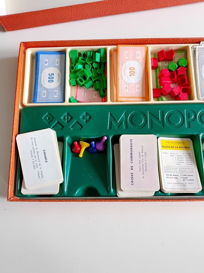 Monopoly miro meccano  année 60 vintage - photo numéro 4