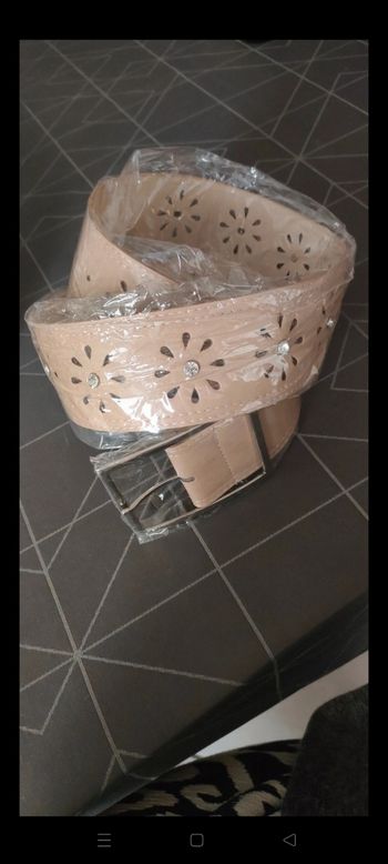 Ceinture beige 
