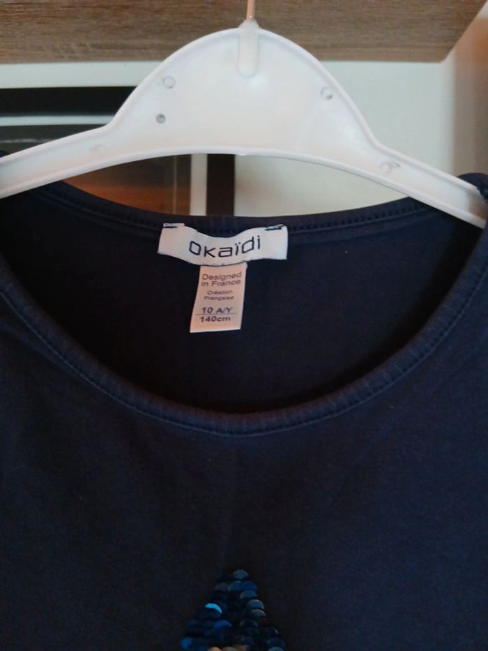 T-shirt okaidi 10 ans 👧 - photo numéro 4