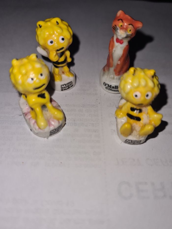 Lot de 4 fèves