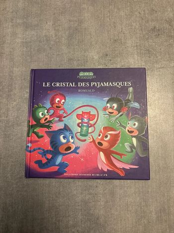Livre le cristal des Pyjamasques