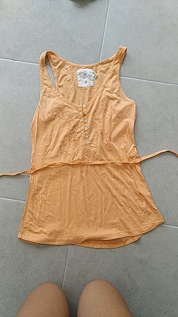 Débardeur orange flash H&M