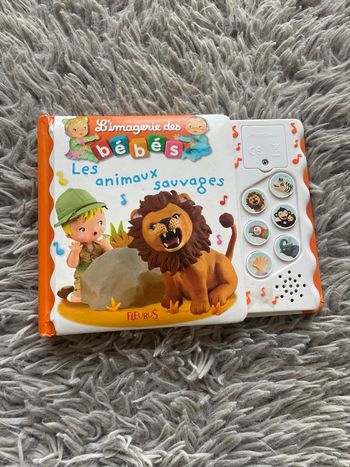 Livre sonore l'imagerie des bébés