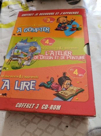 Coffret 3 cd rom je découvre et j apprend