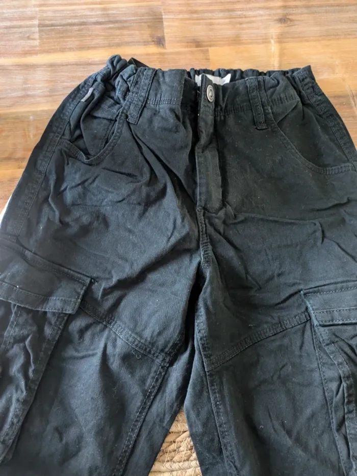 Pantalon cargo noir - photo numéro 2