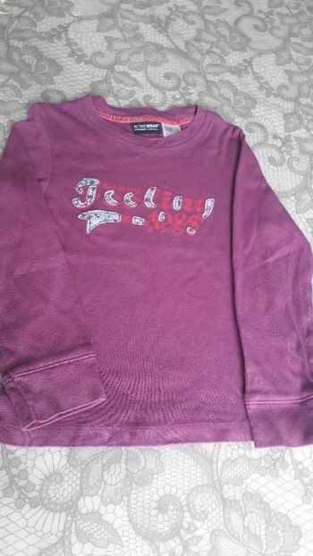 Lot 2 sweat filles 6 ans
