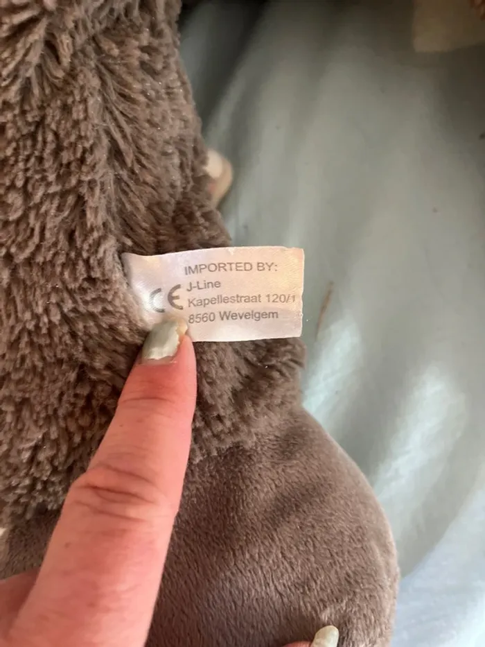 Grande peluche ours oscar j line - photo numéro 3