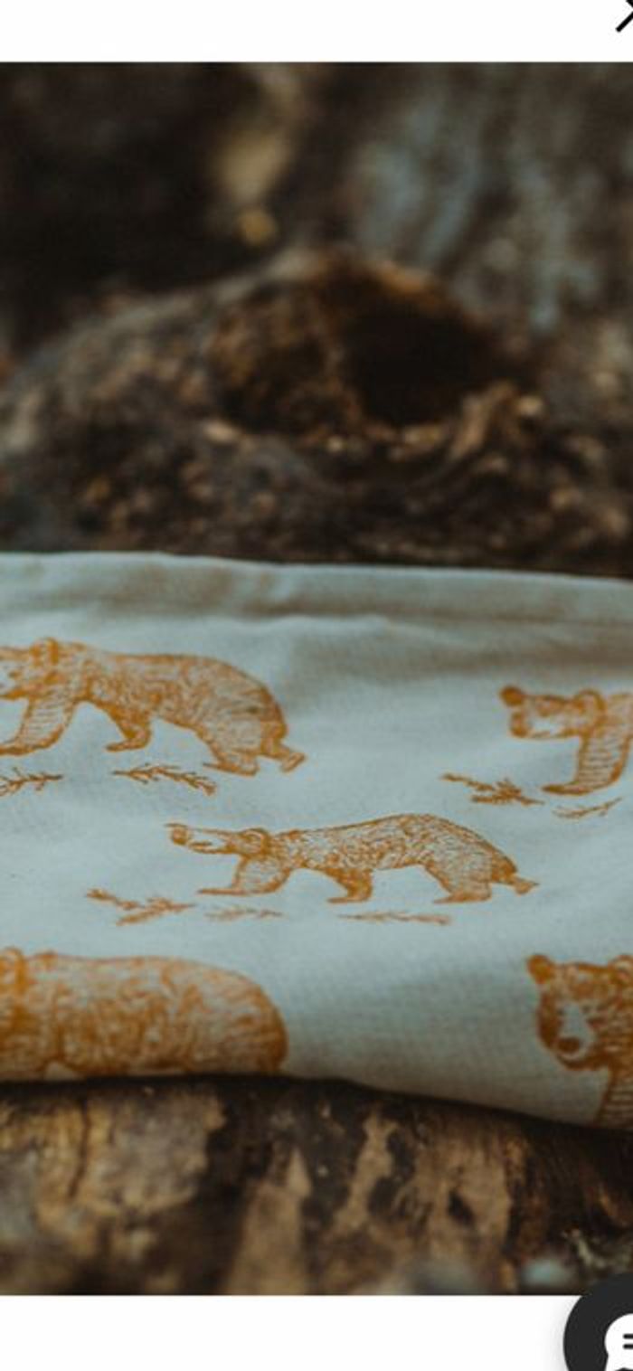 Écharpe de portage de la marque Roar modèle     Les oursons - Moutade au miel  Neuve Taille 5 - photo numéro 3